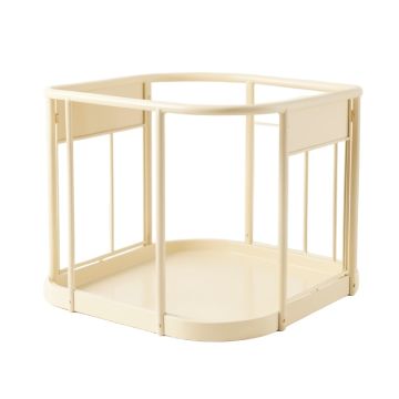 Pine Canyon Empty Furniture-Style Pet Crate - Cream