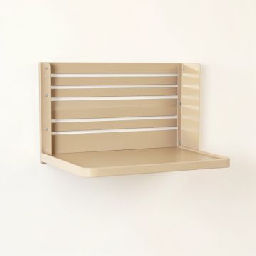 Clay Canyon Wall-Mounted Entryway Organizer Shelf - Beige (synthetic illustration; no displayed measurements)