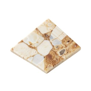 0.5 '' X 1 '' Seashell Mosaic Tile In Natural