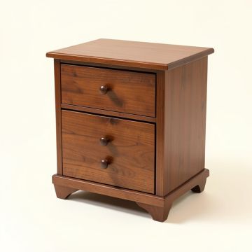 Simone 1 - Drawer Nightstand In Brown (synthetic illustration; no displayed measurements)