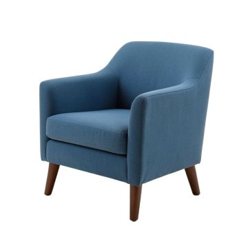 Destin Upholstered Parsons Chair In Blue