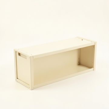 Summit Bend Narrow Outdoor Storage Bench - Ivory (synthetic illustration; no displayed measurements)