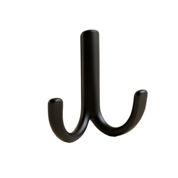 Sidney Matte Black Towel Hook