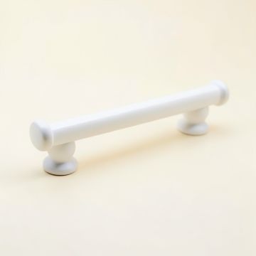 Rowan Crest Cabinet Handle Without Packaging - White (synthetic illustration; no displayed measurements)
