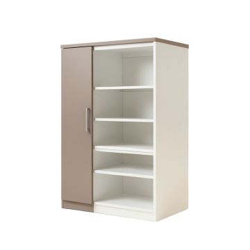 Modular Storage 90.14 '' W - 99 '' W Closet System Reach-In Sets