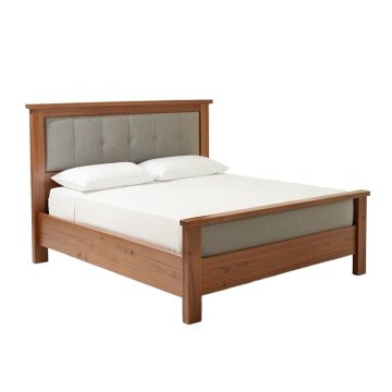 Roberto Fabric Upholstered Standard Bed