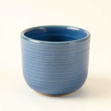 Cliff Canyon Empty Candle Holder - Blue (synthetic illustration; no displayed measurements)