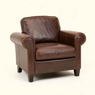 Burdett 67 '' Genuine Leather Tuxedo Arm Loveseat (synthetic illustration; no displayed measurements)