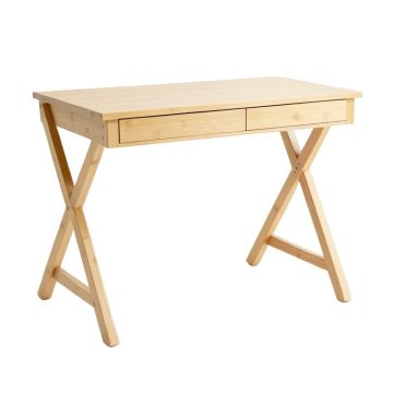 Reed Edge Writing Desk - Ivory