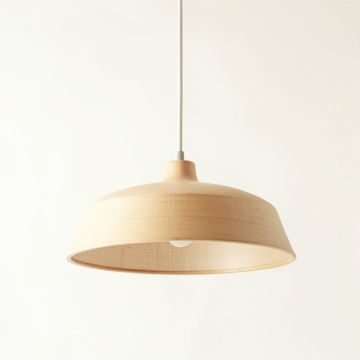 Summit Crossing Pendant Light Suspended From One Plain Cable - Beige (synthetic illustration; no displayed measurements)