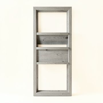 Lake Bend Empty Vertical Garden Frame - Gray (synthetic illustration; no displayed measurements)