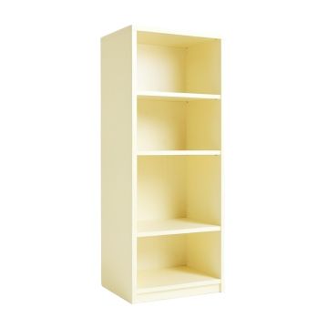 Rowan Arc Narrow Cubby Tower - Ivory (synthetic illustration; no displayed measurements)