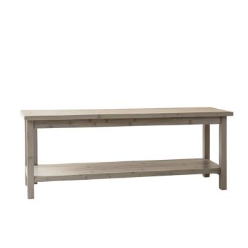 Alder Brook Empty Workshop Workbench - Gray