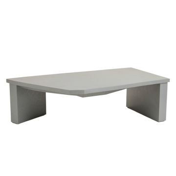 Heath Dale Desktop Monitor Riser - Gray