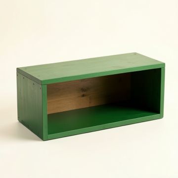 Field Crossing Shoe Storage Bench - Green (synthetic illustration; no displayed measurements)
