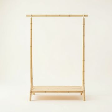 Juniper Brook Empty Garment Rack - Ivory (synthetic illustration; no displayed measurements)