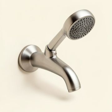 Elm Shower Faucet With Handheld Shower Head (synthetic illustration; no displayed measurements)