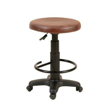 Amjed Swivel Adjustable Height Bar Stool