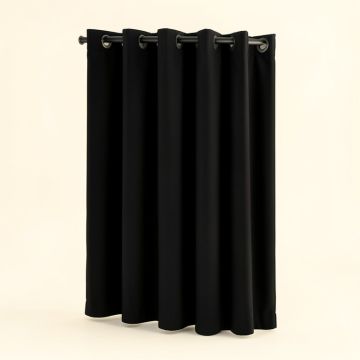 Clapham Solid Blackout Thermal Grommet Single Curtain Panel (synthetic illustration; no displayed measurements)