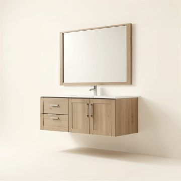 Altenburg 49 '' Wall-Mounted Single Bathroom Vanity Set (synthetic illustration; no displayed measurements)