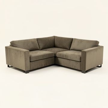 Mikkelsen 103 '' Wide Microfiber/Microsuede Left Hand Facing Modular Corner Sectional (synthetic illustration; no displayed measurements)