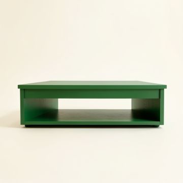 Maple Bridge Coffee Table - Green (synthetic illustration; no displayed measurements)