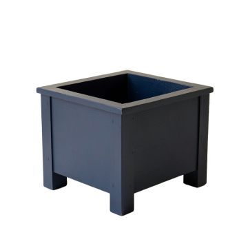 Alder Canyon Empty Raised Planter - Navy