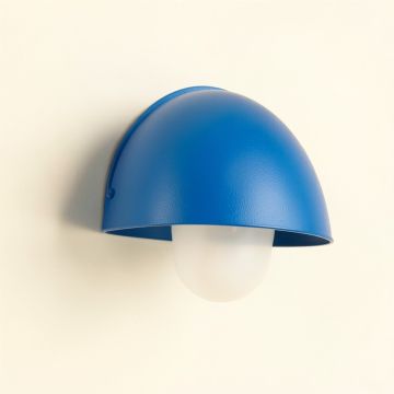 Reed Canyon Wall Sconce Mounted On A Plain Wall - Blue (synthetic illustration; no displayed measurements)