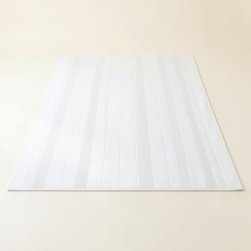 Summit Brook Rectangular Area Rug - White (synthetic illustration; no displayed measurements)