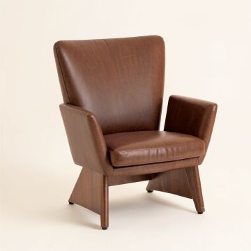 Abai 28.5 '' Wide Wingback Chair (synthetic illustration; no displayed measurements)