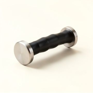 European Knurled Solid Steel Bar Pull (synthetic illustration; no displayed measurements)