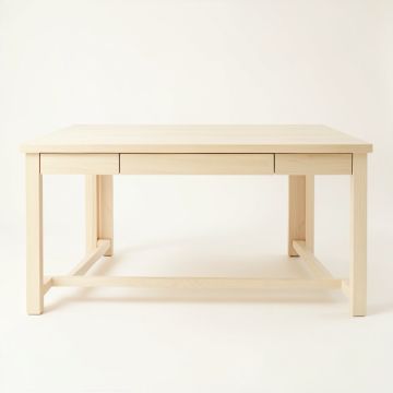 Fern Brook Empty Workshop Workbench - Ivory (synthetic illustration; no displayed measurements)