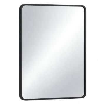 Dune Crest Framed Wall Mirror - Black