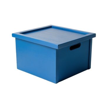 Harbor Arc Low Toy Storage Unit - Blue
