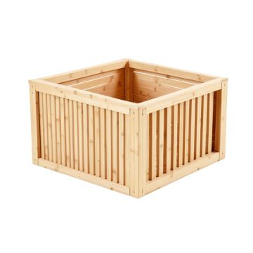 Fern Branch Empty Furniture-Style Litter Enclosure - Beige