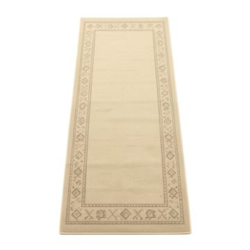 Field Bluff Narrow Runner Rug - Beige