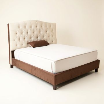 Superstar Tufted Upholstered Standard Bed (synthetic illustration; no displayed measurements)