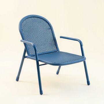 Bay Canyon Outdoor Lounge Chair - Blue (synthetic illustration; no displayed measurements)