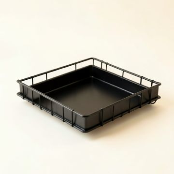 Spruce Arc Empty Under-Desk Cable Tray (synthetic illustration; no displayed measurements)