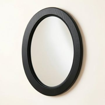 Olive Bluff Framed Wall Mirror - Black (synthetic illustration; no displayed measurements)