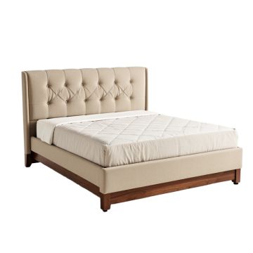 Mensa Tufted Upholstered Standard Bed