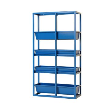 Stone Crest Empty Vertical Garden Frame - Blue