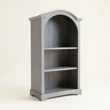Briar Bridge Freestanding Bookcase - Gray (synthetic illustration; no displayed measurements)