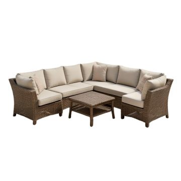 Norfleet 7 Piece Conversation Seating Group With Cushions