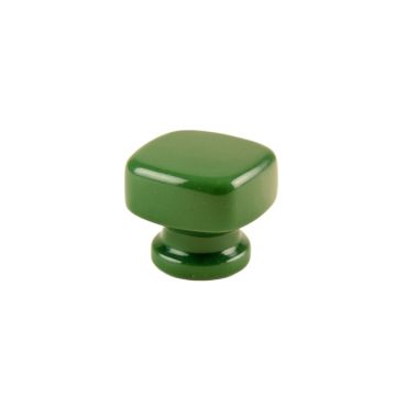 Pine Arc Cabinet Knob Without Packaging - Green