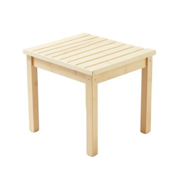 Pine Branch Compact Balcony Table - Cream