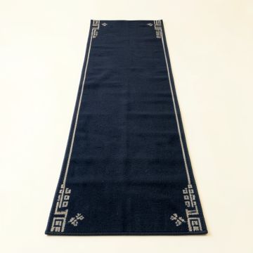 Cliff Canyon Narrow Runner Rug - Navy (synthetic illustration; no displayed measurements)