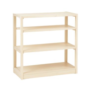 Birch Crest Empty Seed-Starting Shelving Unit Without Lights - Ivory