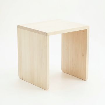Slate Branch Side Table - Ivory (synthetic illustration; no displayed measurements)
