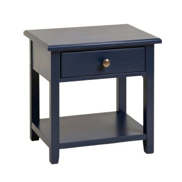 Hazel Branch Nightstand - Navy (synthetic illustration; no displayed measurements)